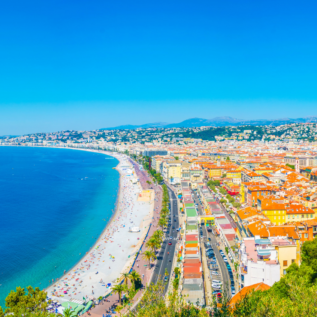 Schülersprachreise Frankreich Sprachferien Nizza Strand