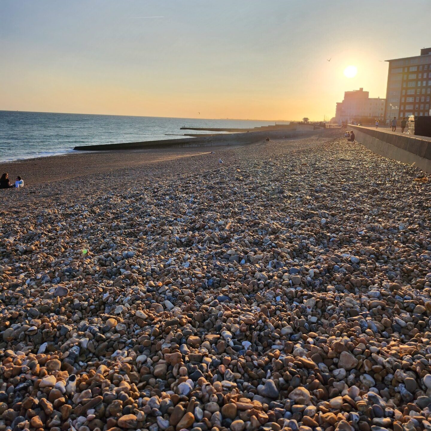 Brighton Sprachreise England - Beach Sunset